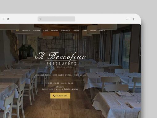 Il Beccofino progettazione sito web