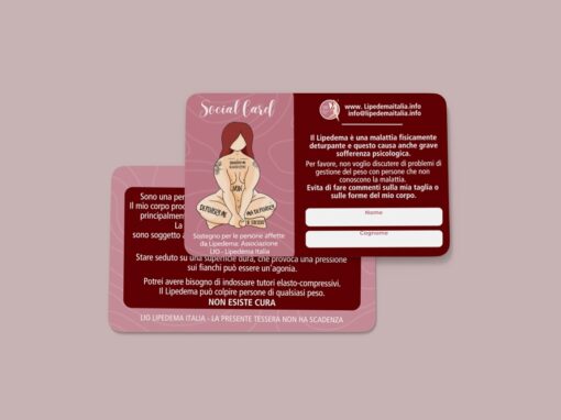 Social Card Lio Lipedema Italia