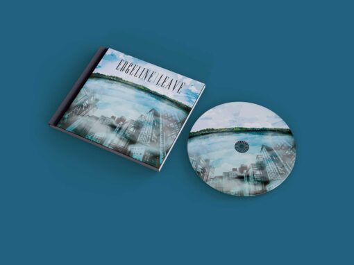 illustrazione Cover CD gruppo musicale “Edgeline”